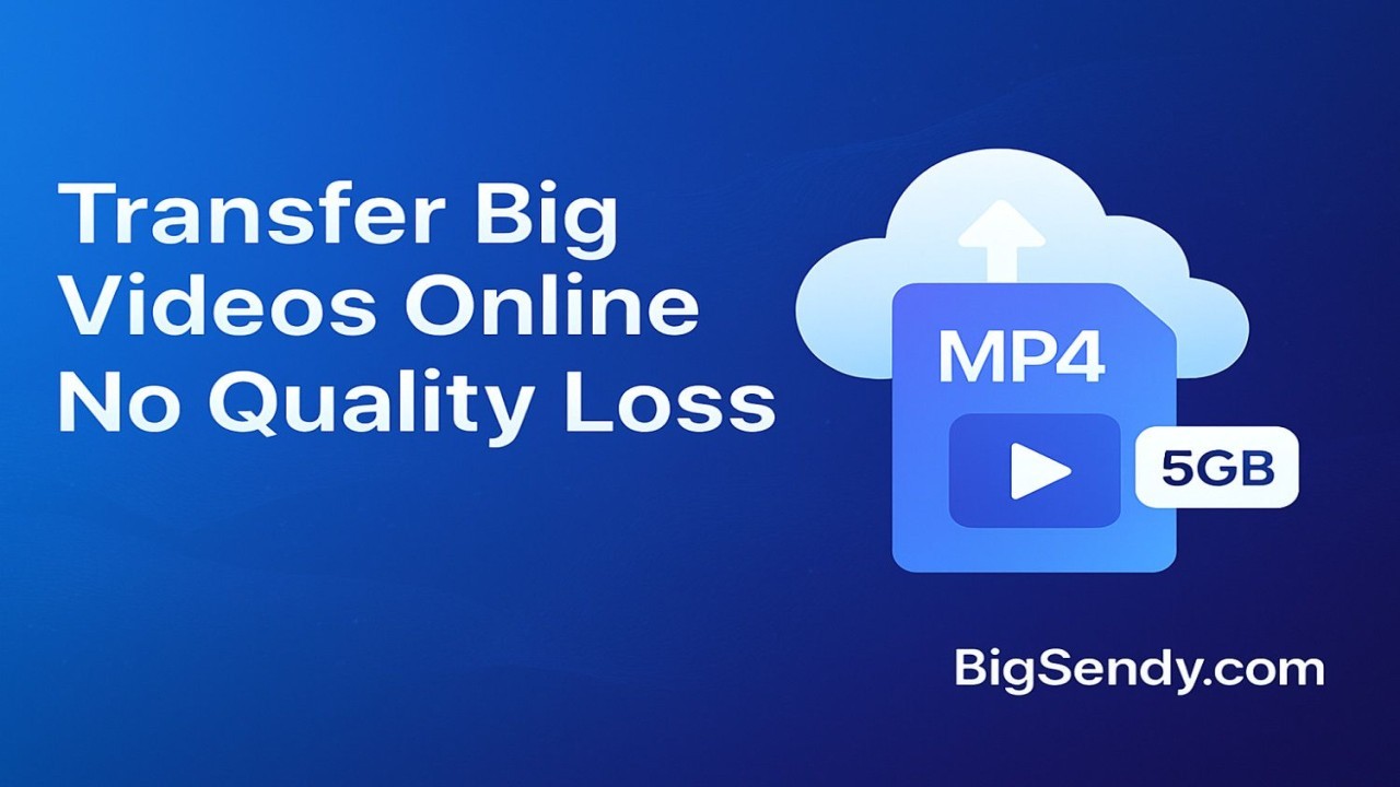 Transfer Big Videos Online Without Losing Quality